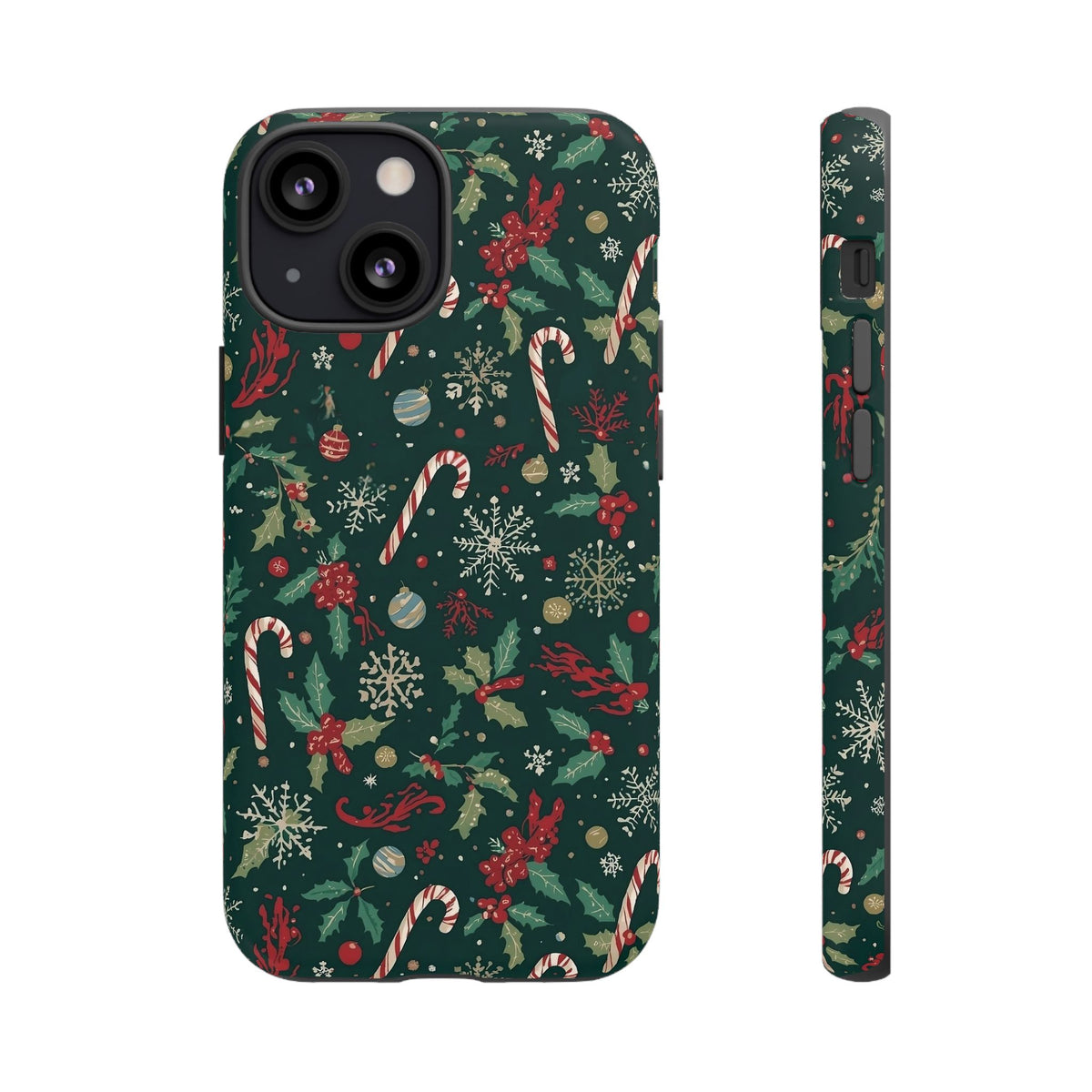 Christmas Phone Case, Festive Phone Case with Holiday Patterns for Iphone & Samsung