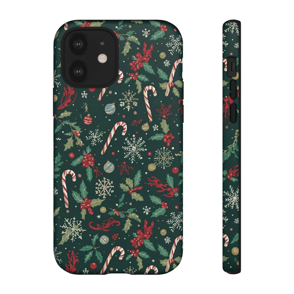 Christmas Phone Case, Festive Phone Case with Holiday Patterns for Iphone & Samsung