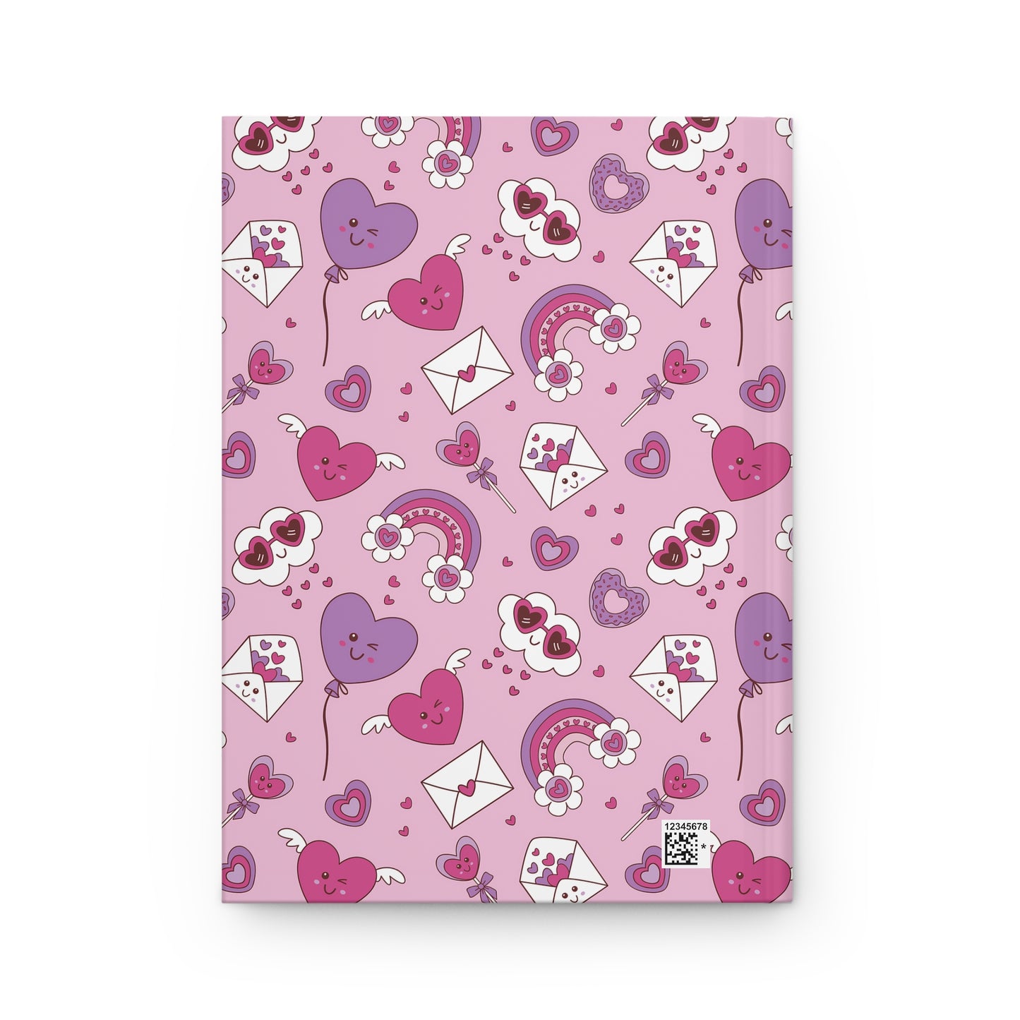 Hardcover Journal with Cute Lovely Characters, Gift for Book Lovers, Birthdays