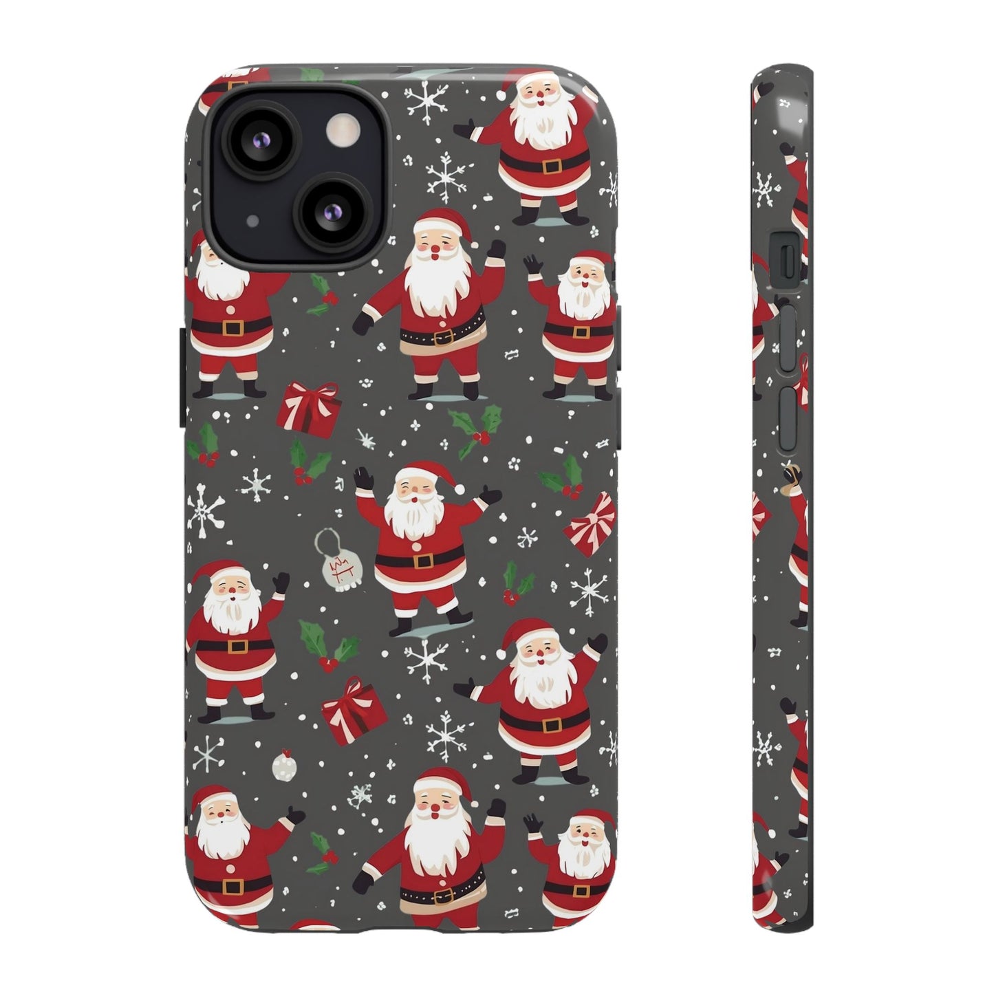 Christmas Phone Case, Festive Santa Phone Case for Iphone 17, 16, 15, 14, 13, 12, 11 & Samsung