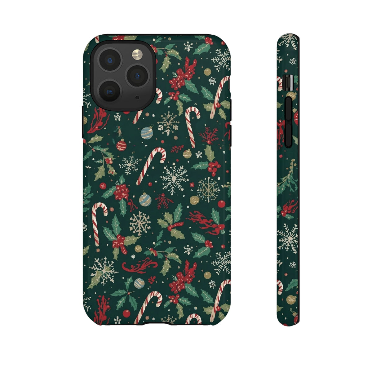 Christmas Phone Case, Festive Phone Case with Holiday Patterns for Iphone & Samsung