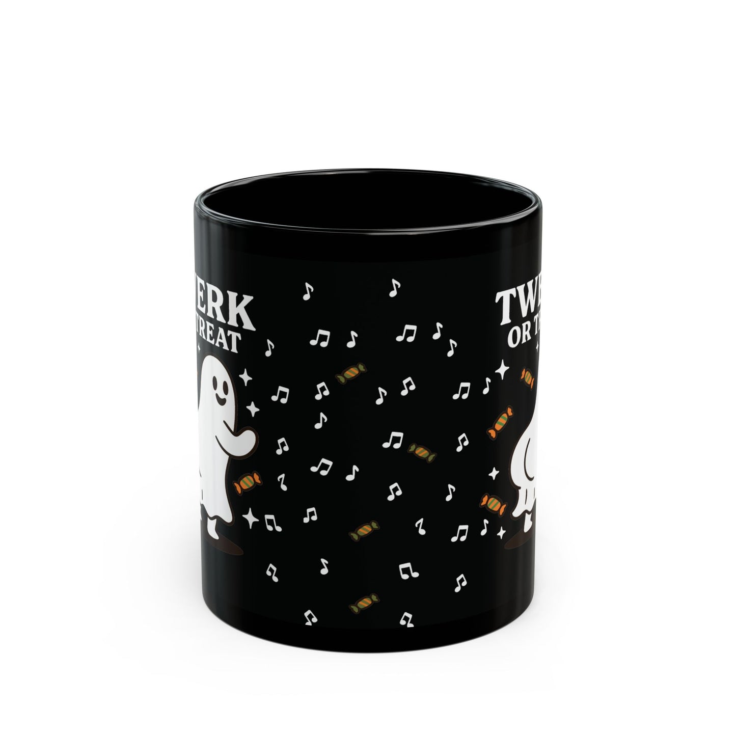 Halloween Twerk or Treat Mug, Funny Ghost Coffee Cup, Spooky Mug, Unique Halloween Decor