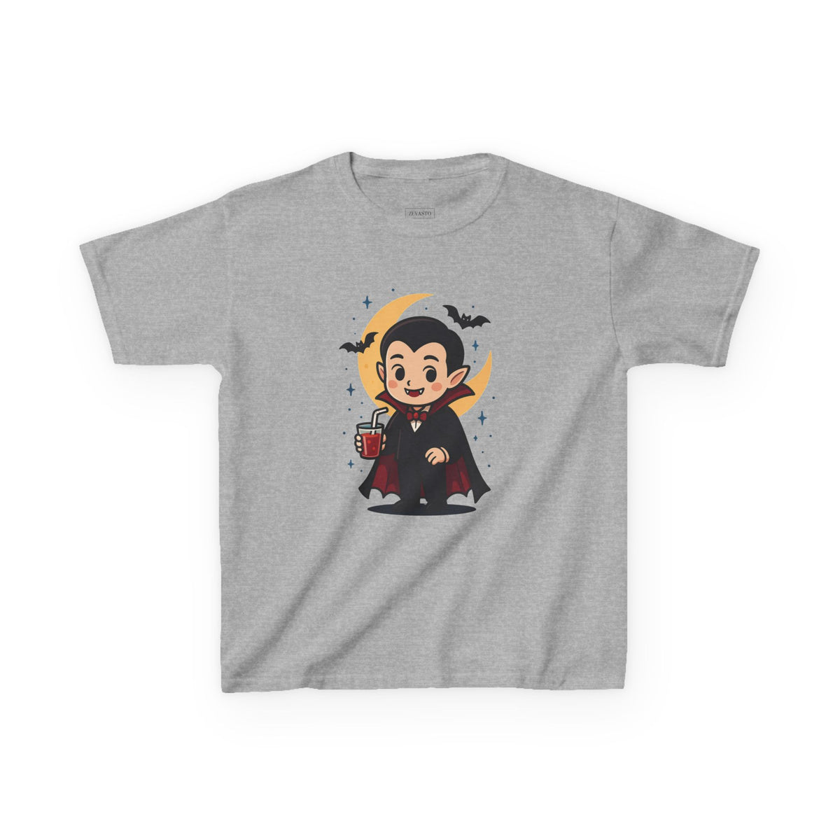 Kids Halloween T-Shirt, Cute Vampire Shirt, Halloween Costume Tee, Trick or Treat Shirt, Spooky Season Apparel