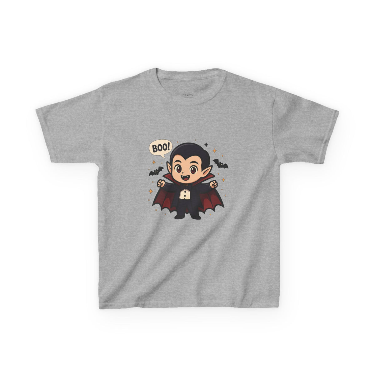 Cute Halloween Kids Tee, Spooky Costume Top, Kids Vampire Shirt, Halloween Party Apparel, Boo Design Tee