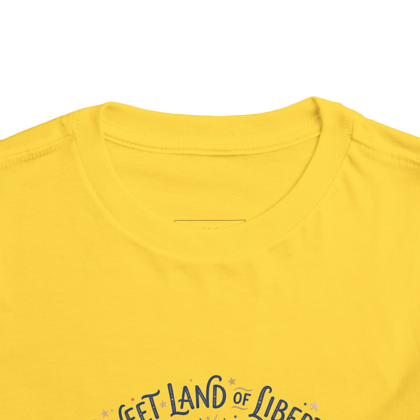 Toddler Tee — "Sweet Land of Liberty" 1776–2026 Patriotic Shirt for Kids, 4th of July Tee