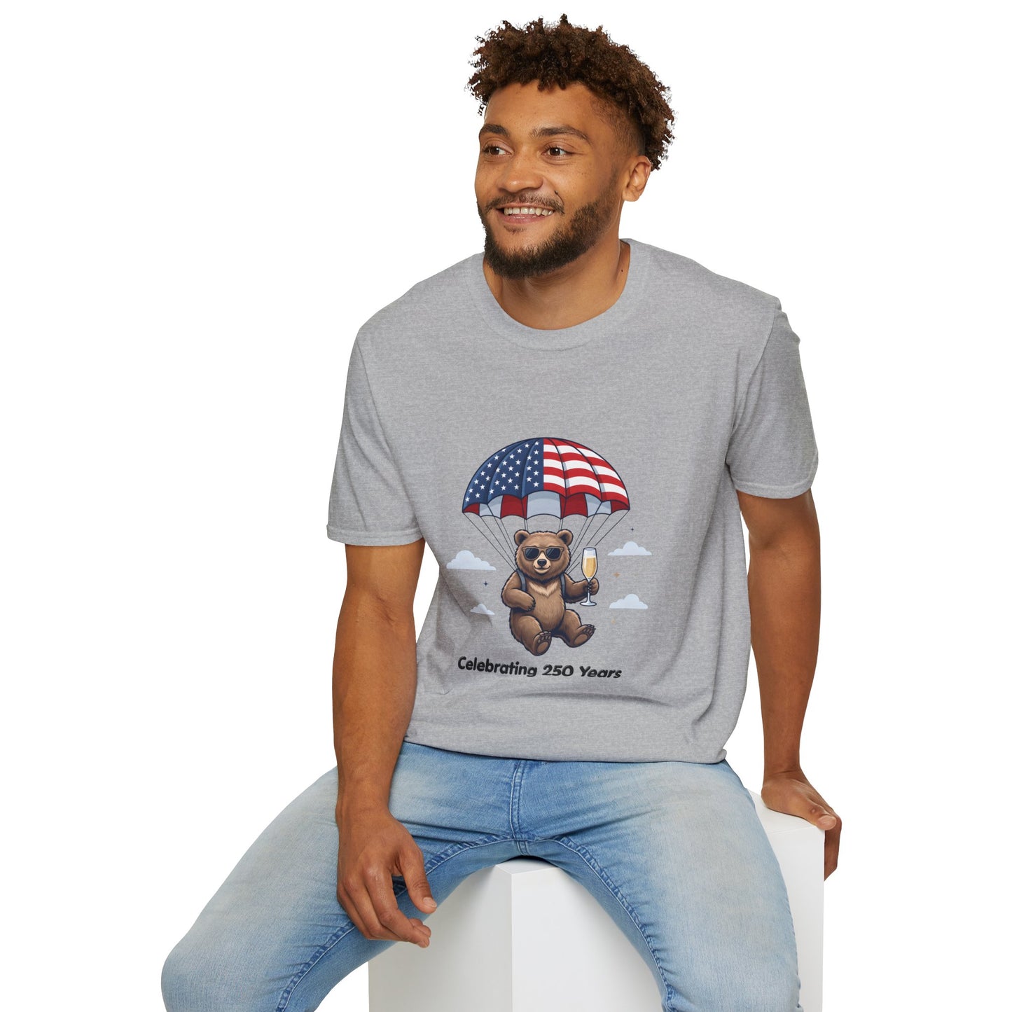Patriotic Bear 'Celebrating 250 Years' T-Shirt