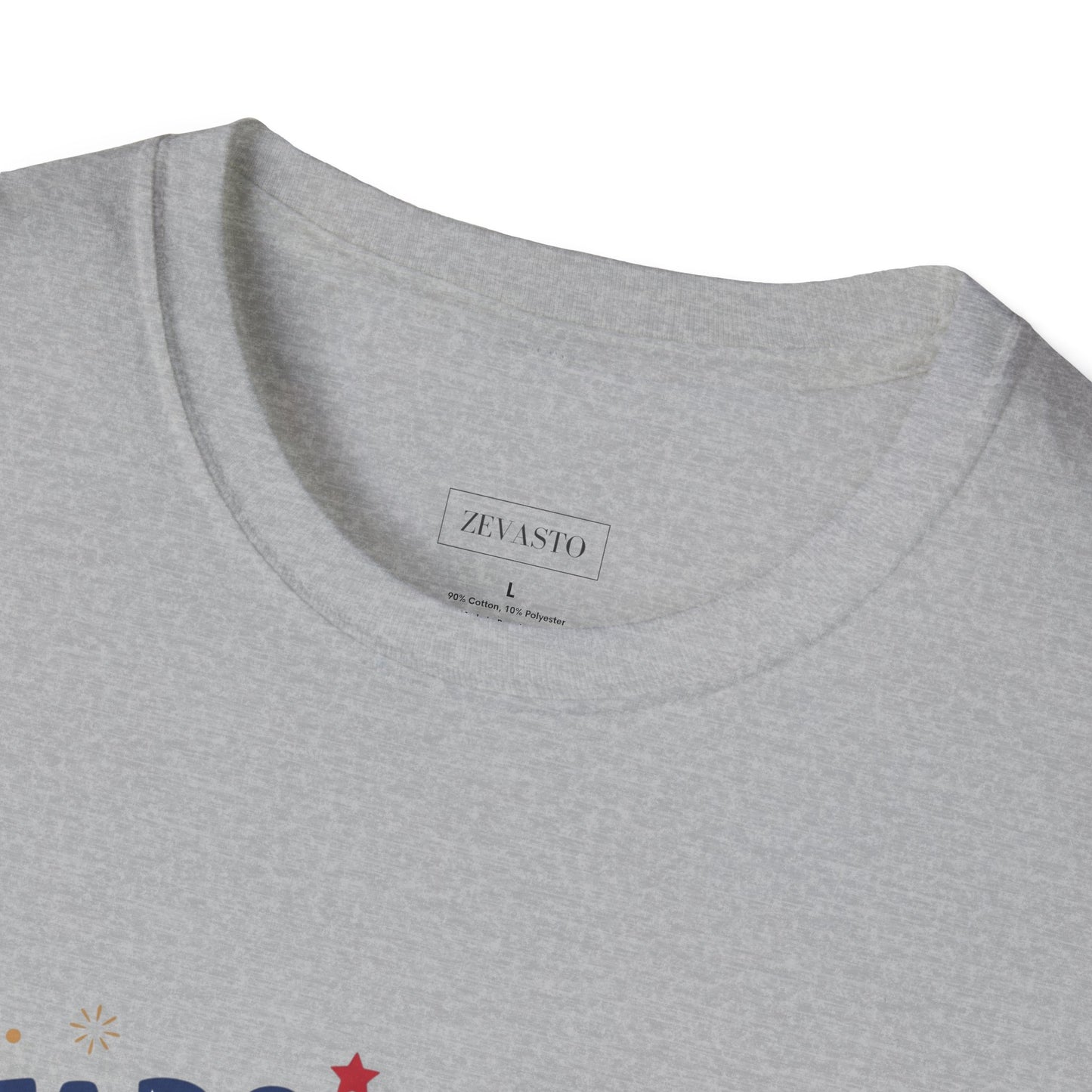 Stars, Stripes & Snacks T-Shirt — 4th of July Patriotic Dessert Tee