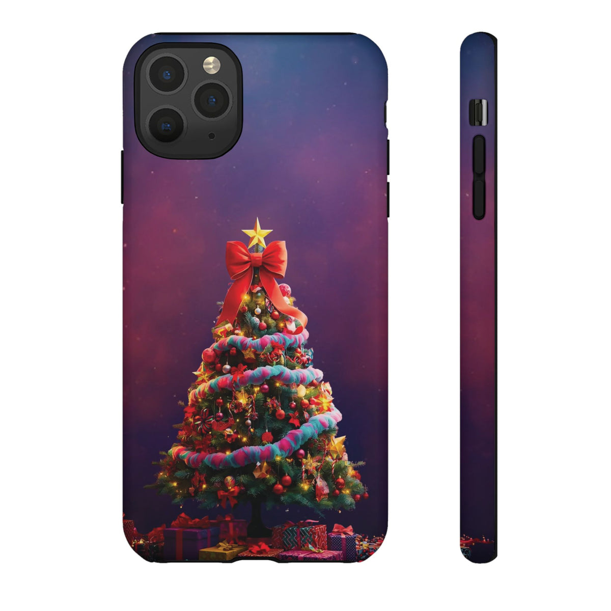 Christmas Tree Phone Case - Festive Holiday Accessory For Iphone & Samsung