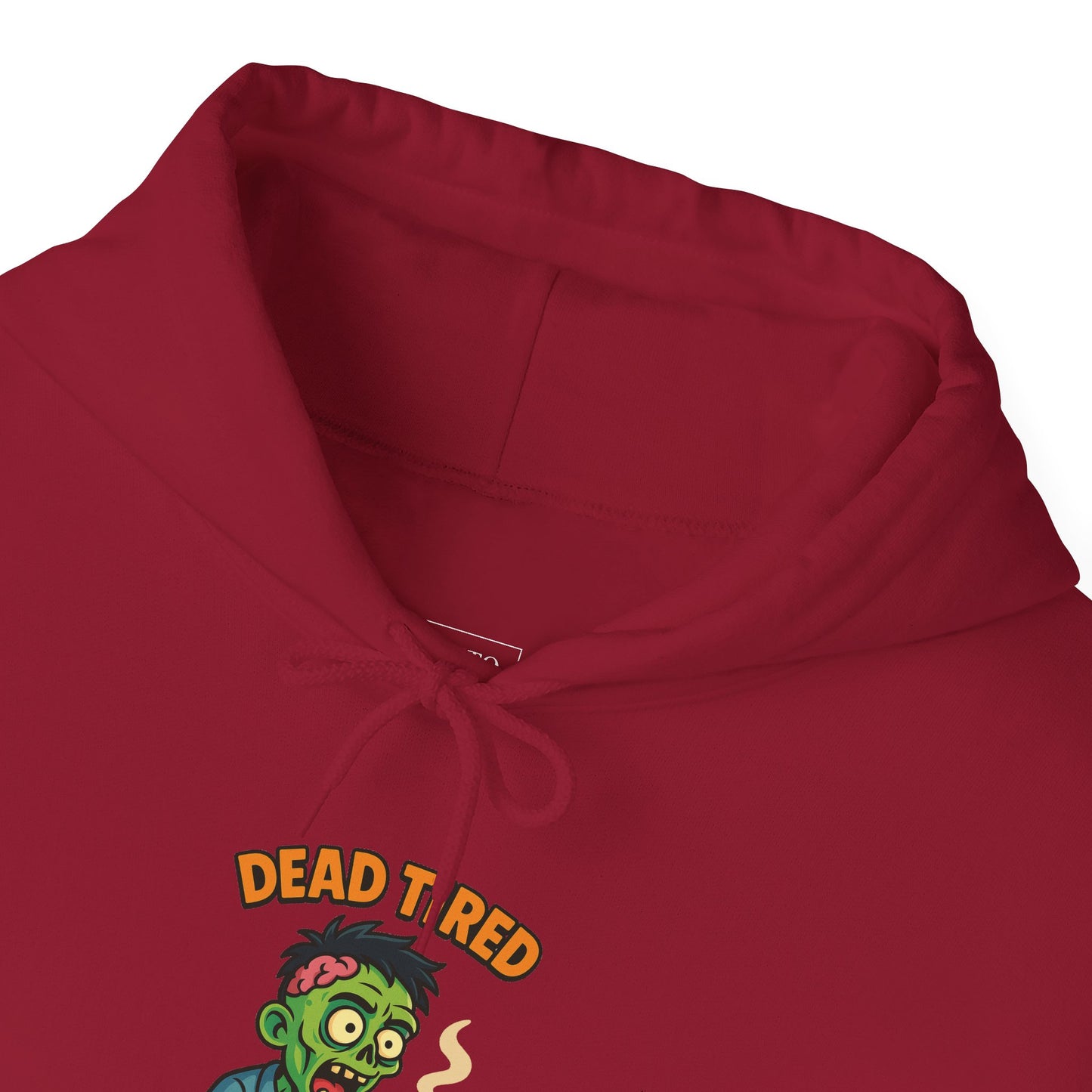 Zombie Themed Unisex Hoodie, Cozy Halloween Sweatshirt, Spooky Season Apparel