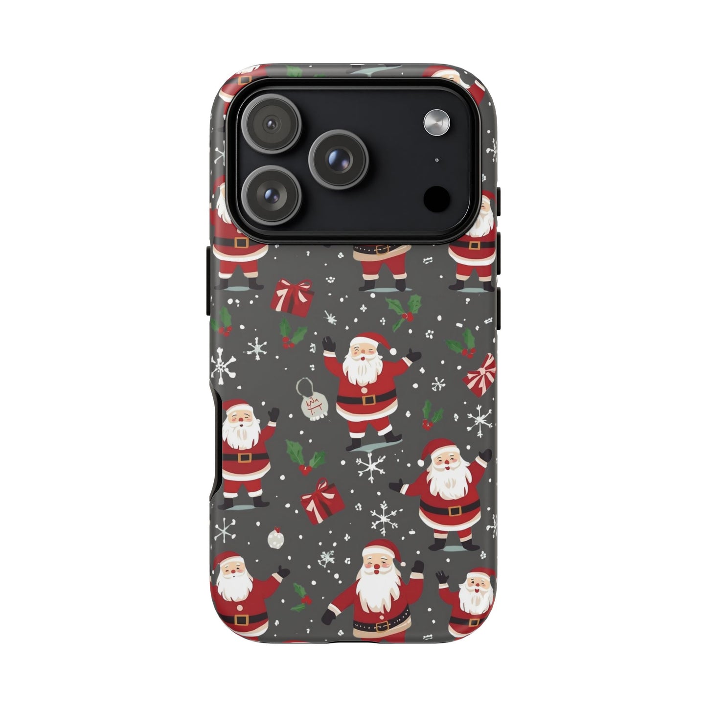 Christmas Phone Case, Festive Santa Phone Case for Iphone 17, 16, 15, 14, 13, 12, 11 & Samsung