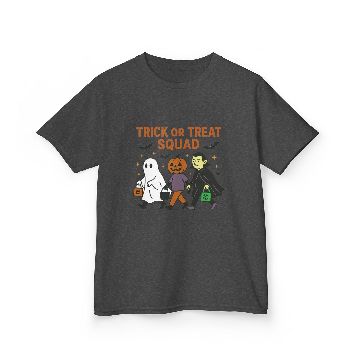 Kids Halloween Tee | Trick or Treat Squad Shirt, Halloween Shirt