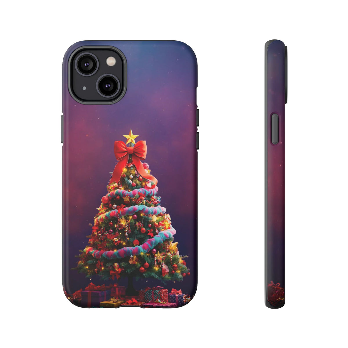 Christmas Tree Phone Case - Festive Holiday Accessory For Iphone & Samsung