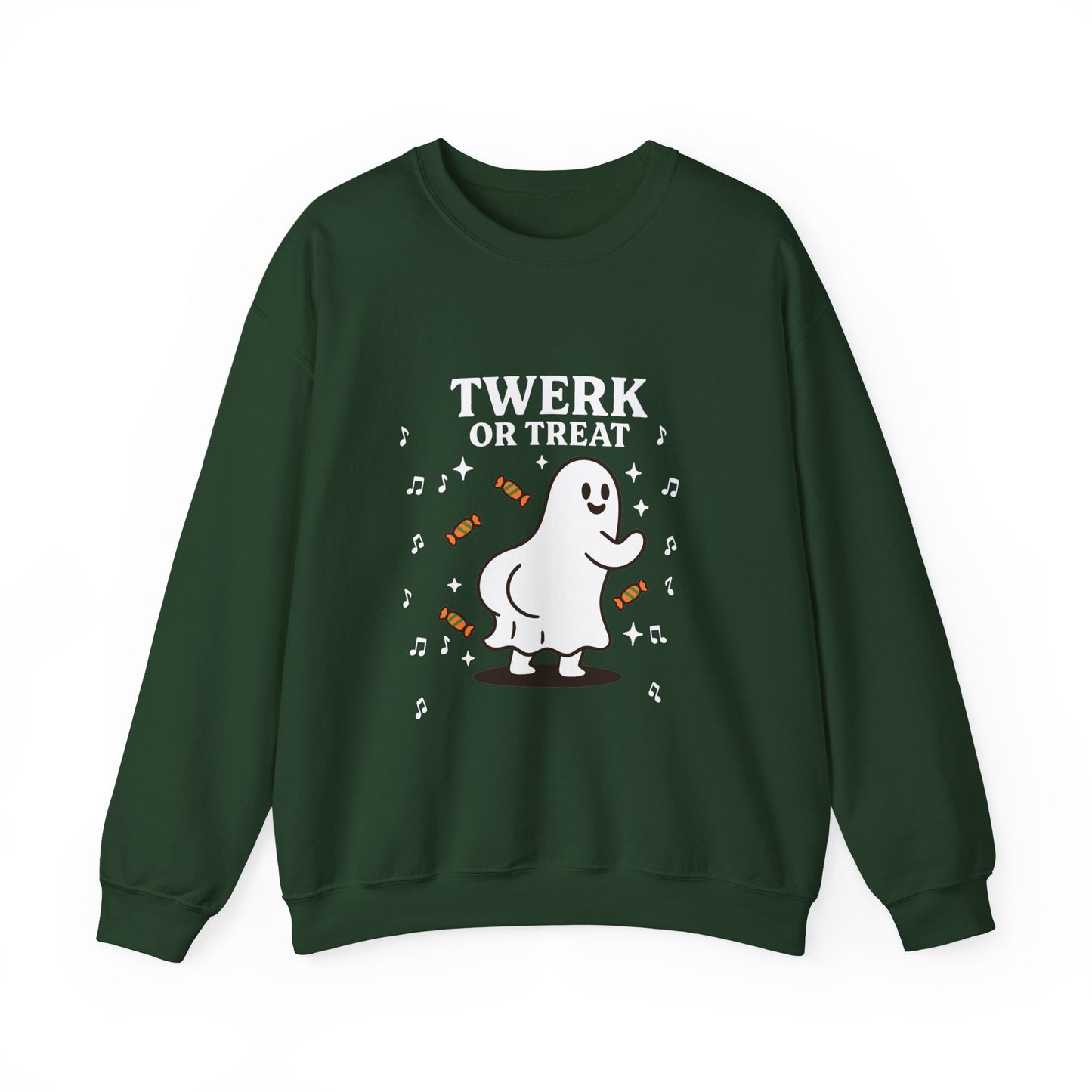 Halloween Twerk Sweatshirt, Unisex Sweatshirt, Funny Ghost Crewneck, Spooky Season Apparel, Halloween Gift, Fall Fashion