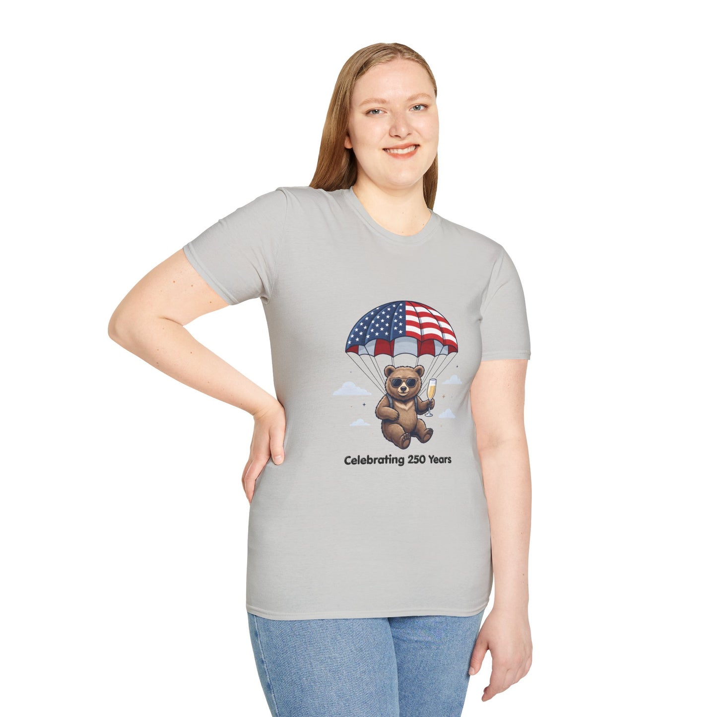 Patriotic Bear 'Celebrating 250 Years' T-Shirt