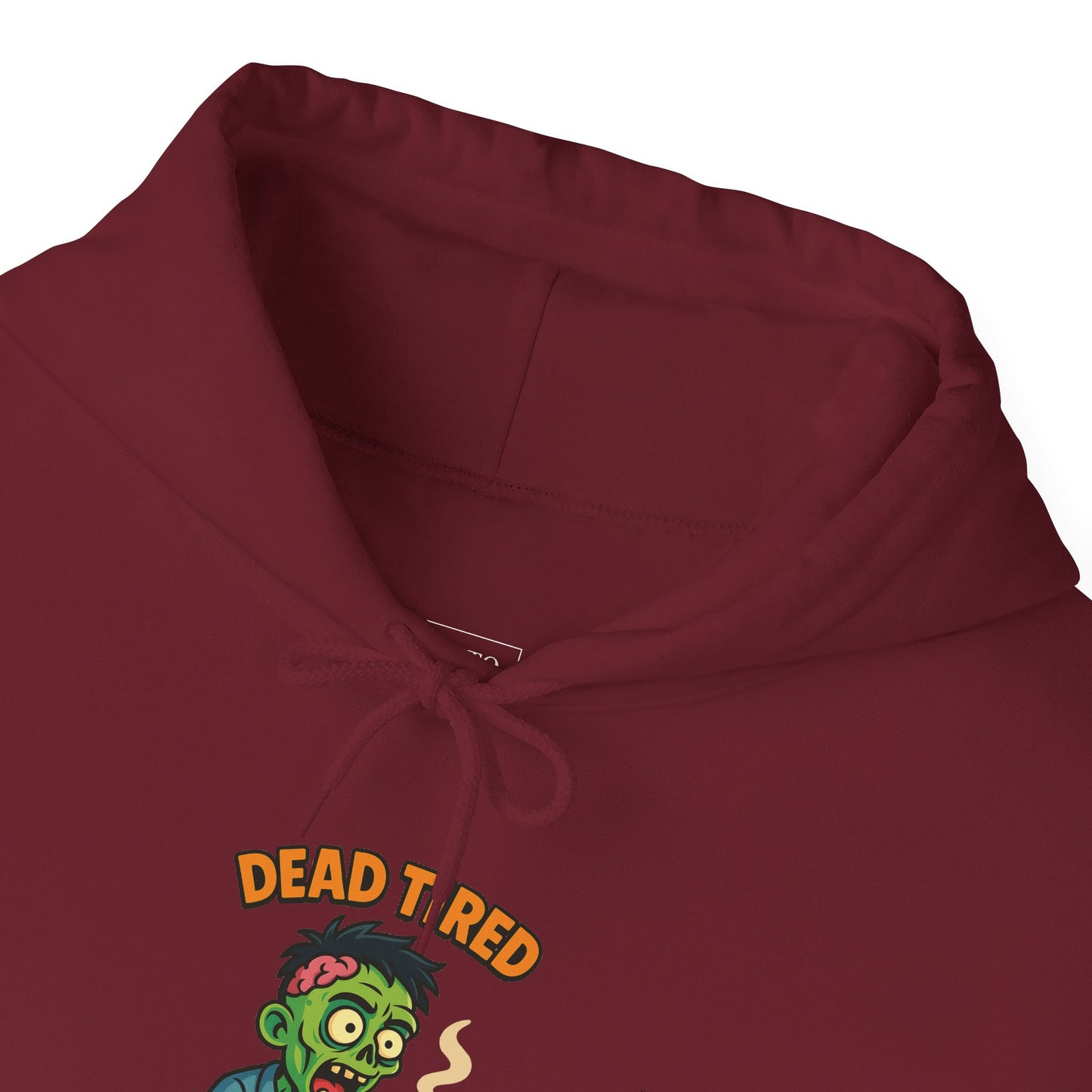 Zombie Themed Unisex Hoodie, Cozy Halloween Sweatshirt, Spooky Season Apparel