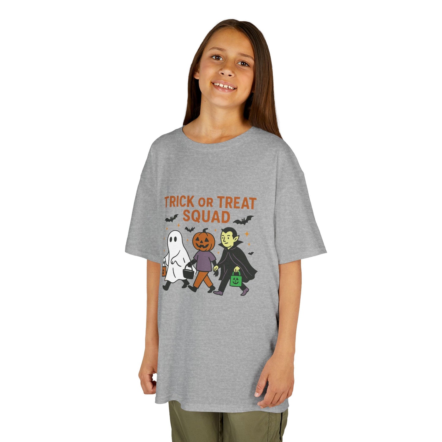 Kids Halloween Tee | Trick or Treat Squad Shirt, Halloween Shirt
