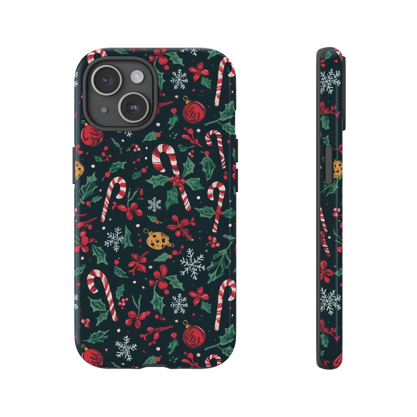 Christmas Themed Phone Case, Festive Phone Case for Iphone 17, 16, 15, 14, 13 & Samsung