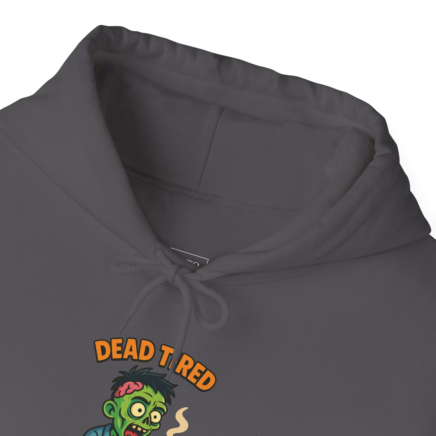 Zombie Themed Unisex Hoodie, Cozy Halloween Sweatshirt, Spooky Season Apparel