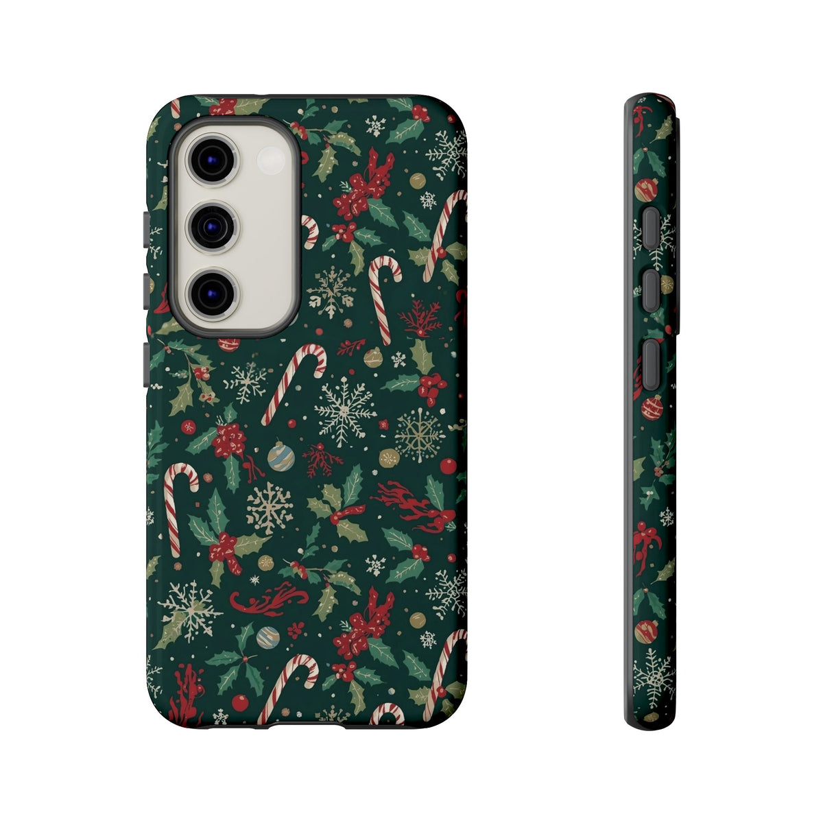 Christmas Phone Case, Festive Phone Case with Holiday Patterns for Iphone & Samsung