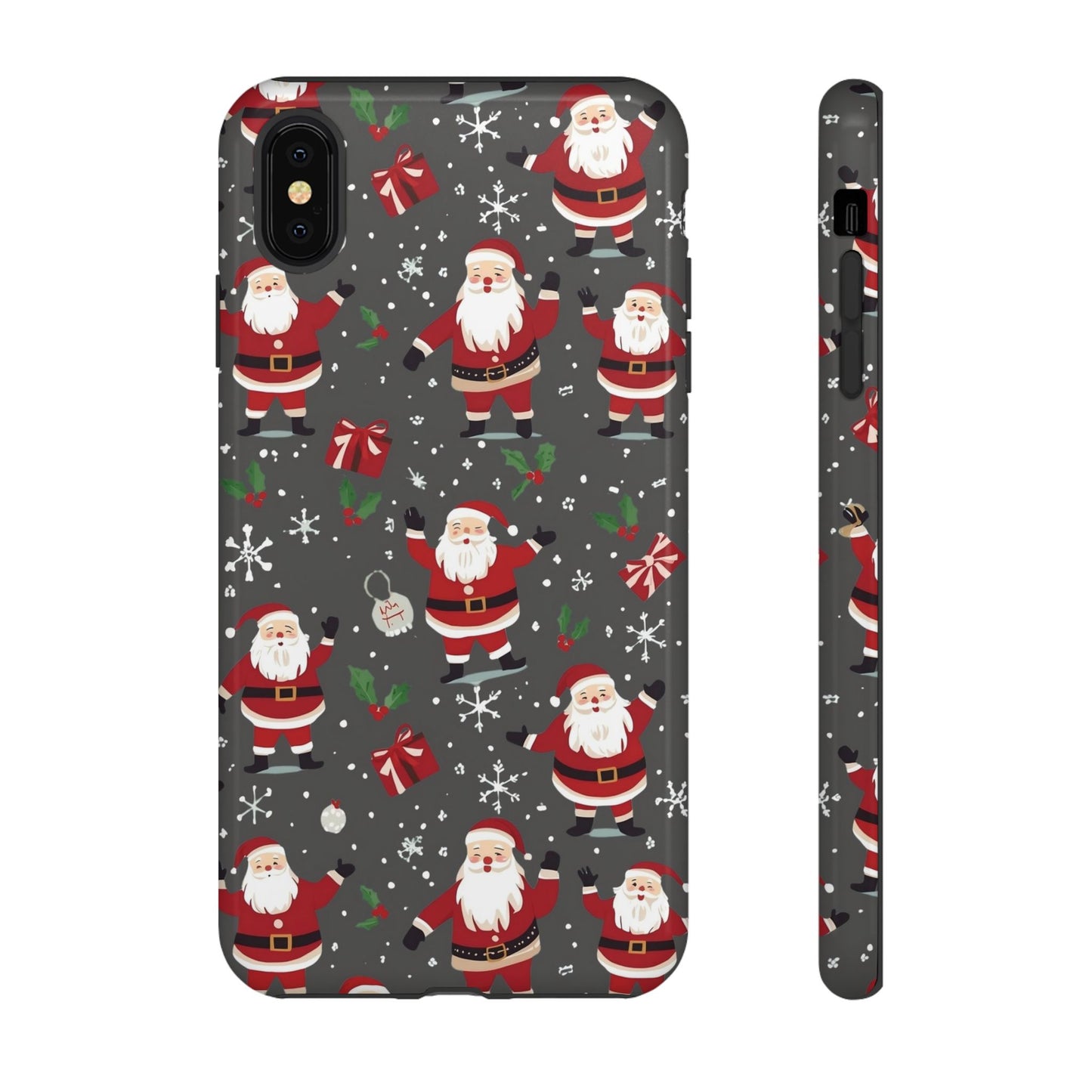 Christmas Phone Case, Festive Santa Phone Case for Iphone 17, 16, 15, 14, 13, 12, 11 & Samsung