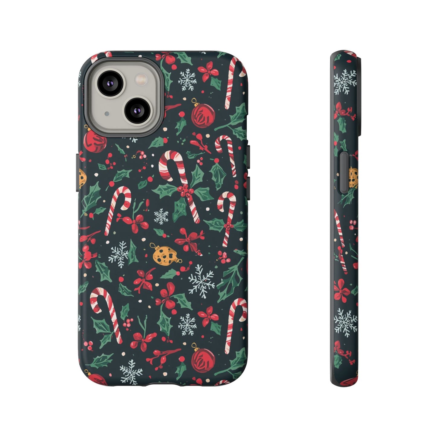 Christmas Themed Phone Case, Festive Phone Case for Iphone 17, 16, 15, 14, 13 & Samsung