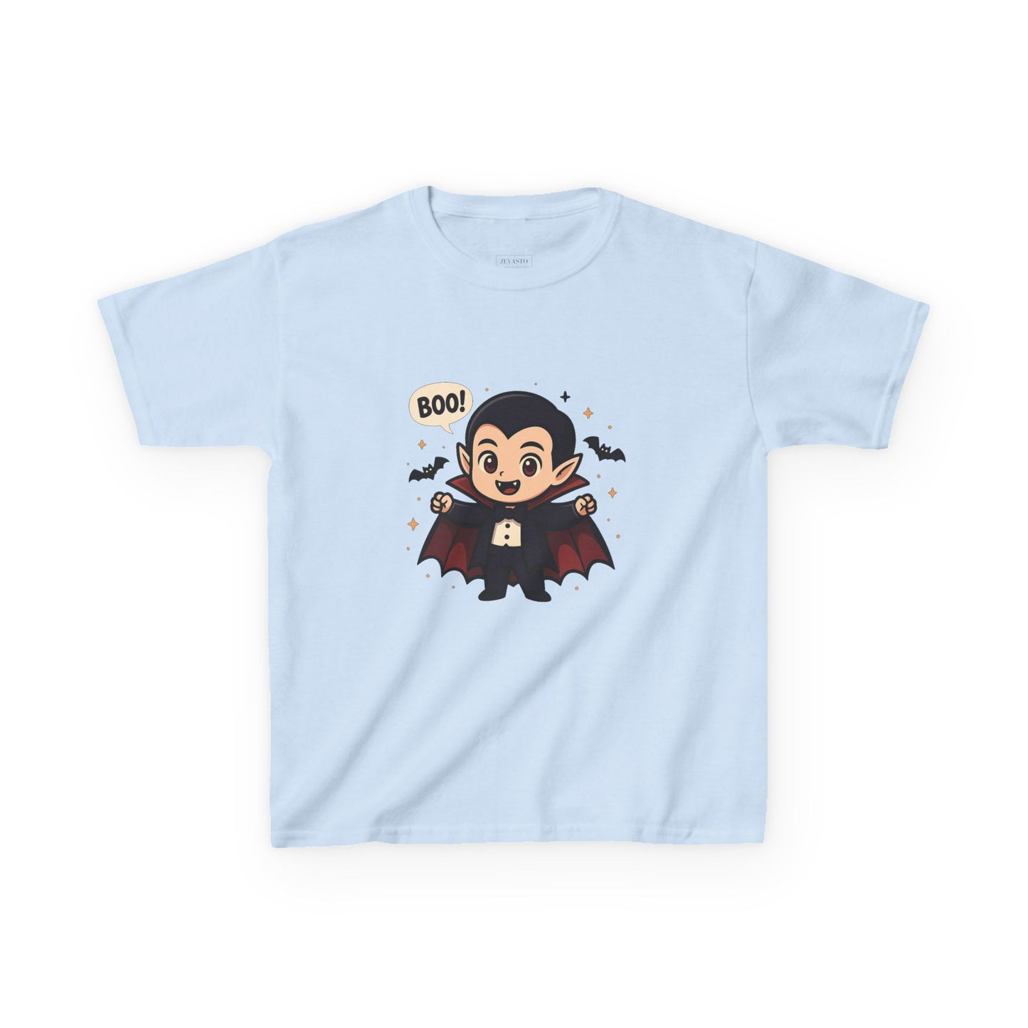 Cute Halloween Kids Tee, Spooky Costume Top, Kids Vampire Shirt, Halloween Party Apparel, Boo Design Tee