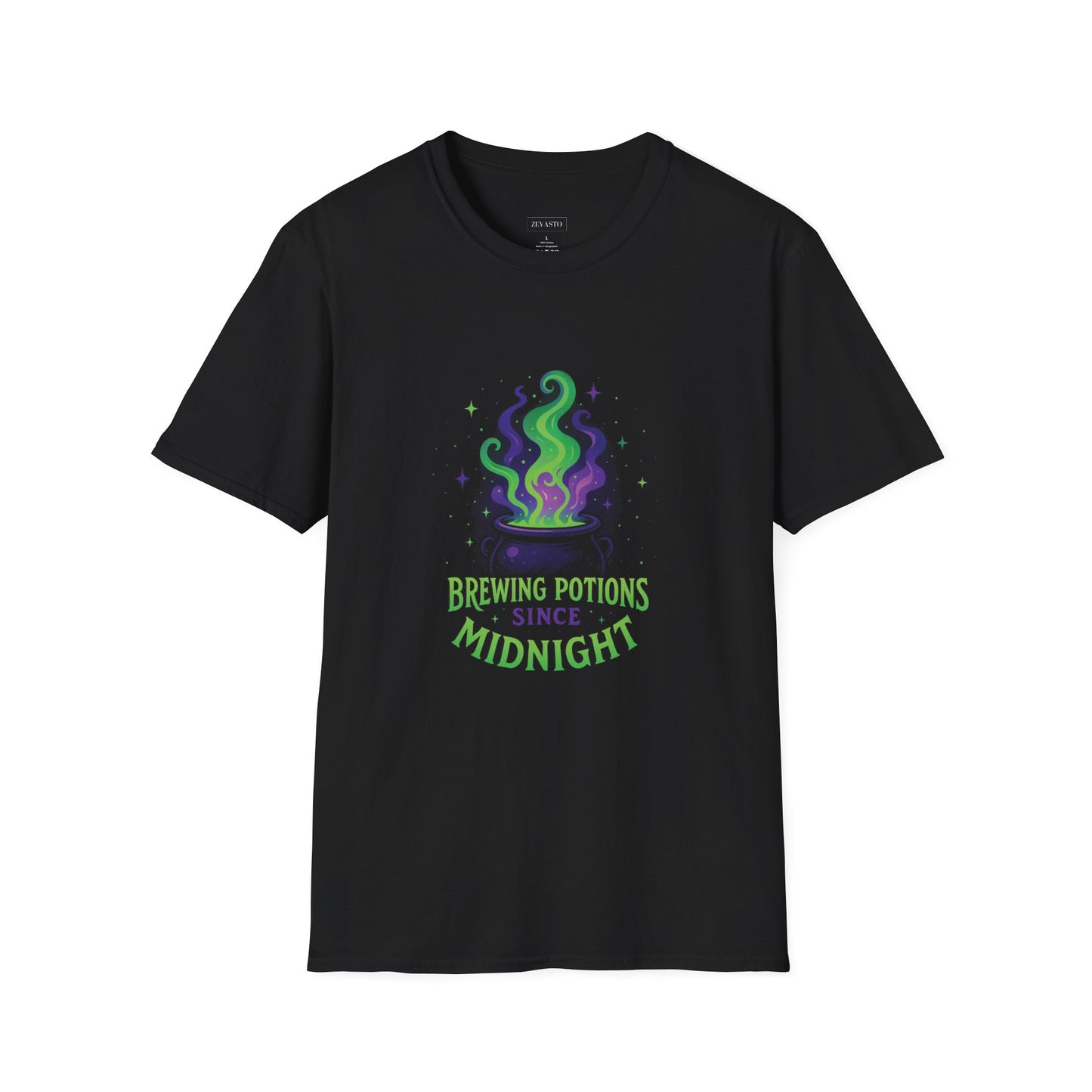 Brewing Potions Since Midnight T-Shirt, Halloween-Themed Fashion