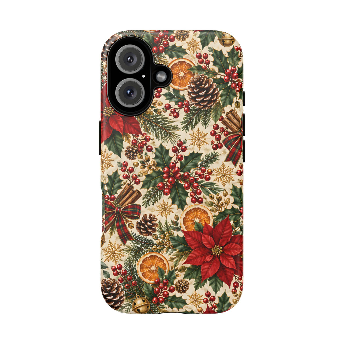 Christmas Floral Tough Phone Case