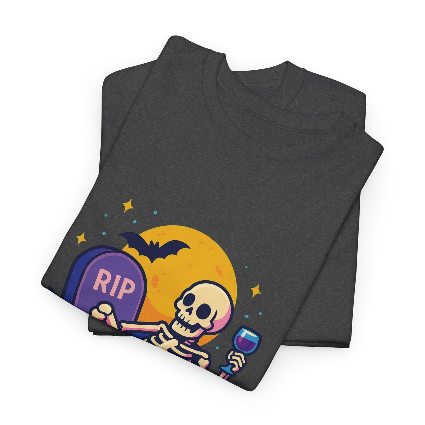 Skeleton Tee - Just Resting My Bones, Unisex Halloween Shirt