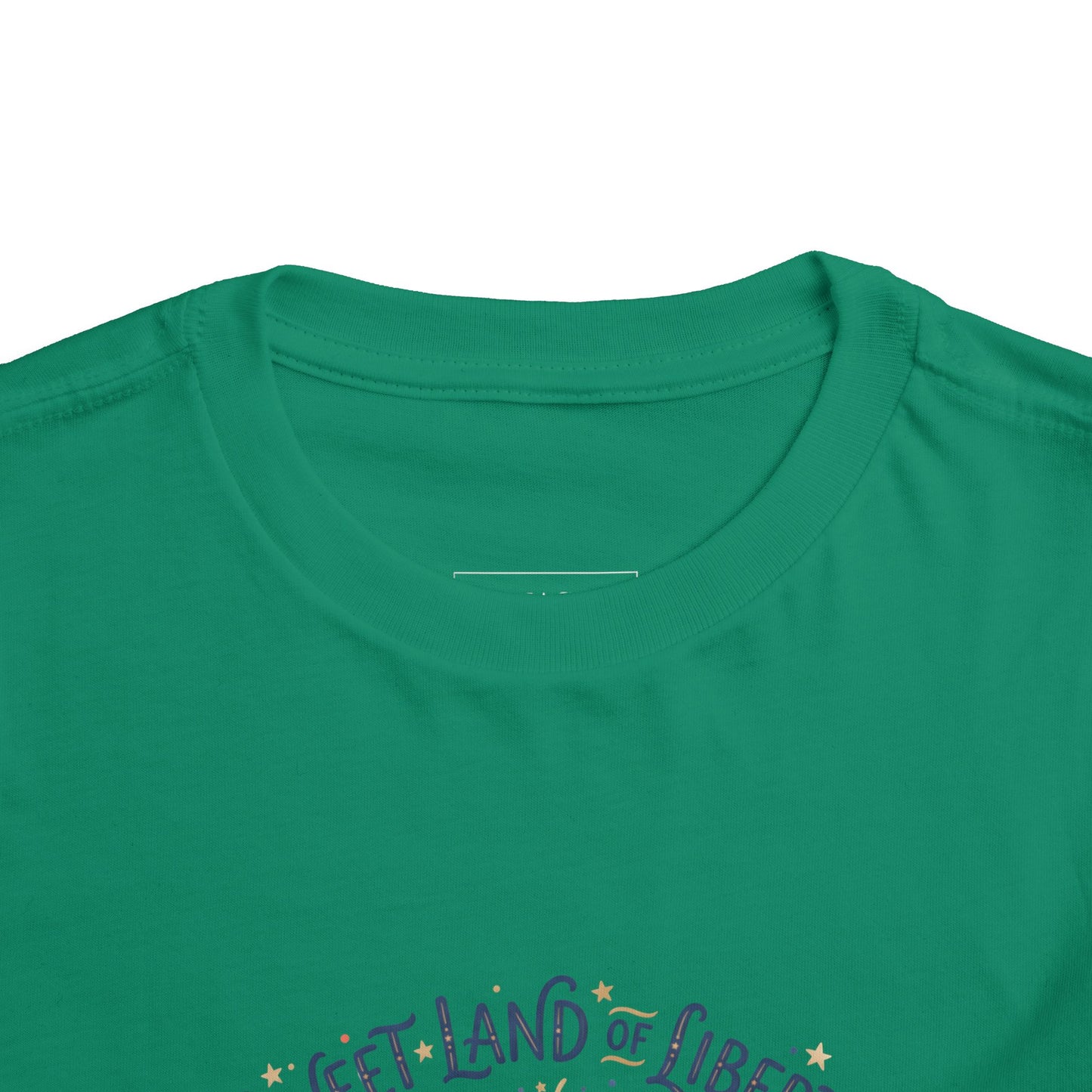 Toddler Tee — "Sweet Land of Liberty" 1776–2026 Patriotic Shirt for Kids, 4th of July Tee