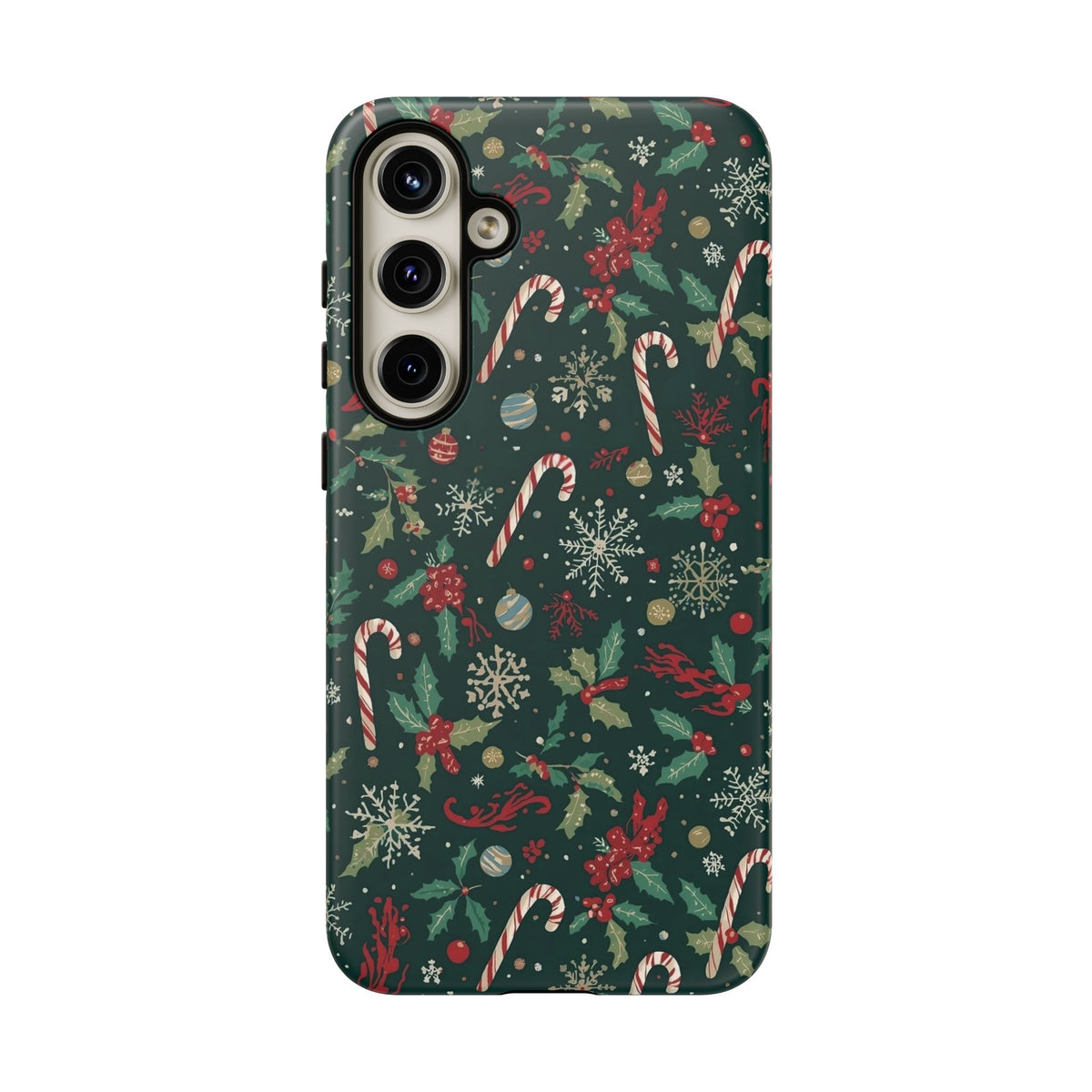 Christmas Phone Case, Festive Phone Case with Holiday Patterns for Iphone & Samsung