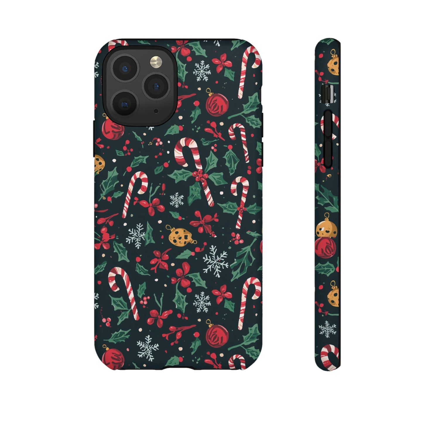 Christmas Themed Phone Case, Festive Phone Case for Iphone 17, 16, 15, 14, 13 & Samsung