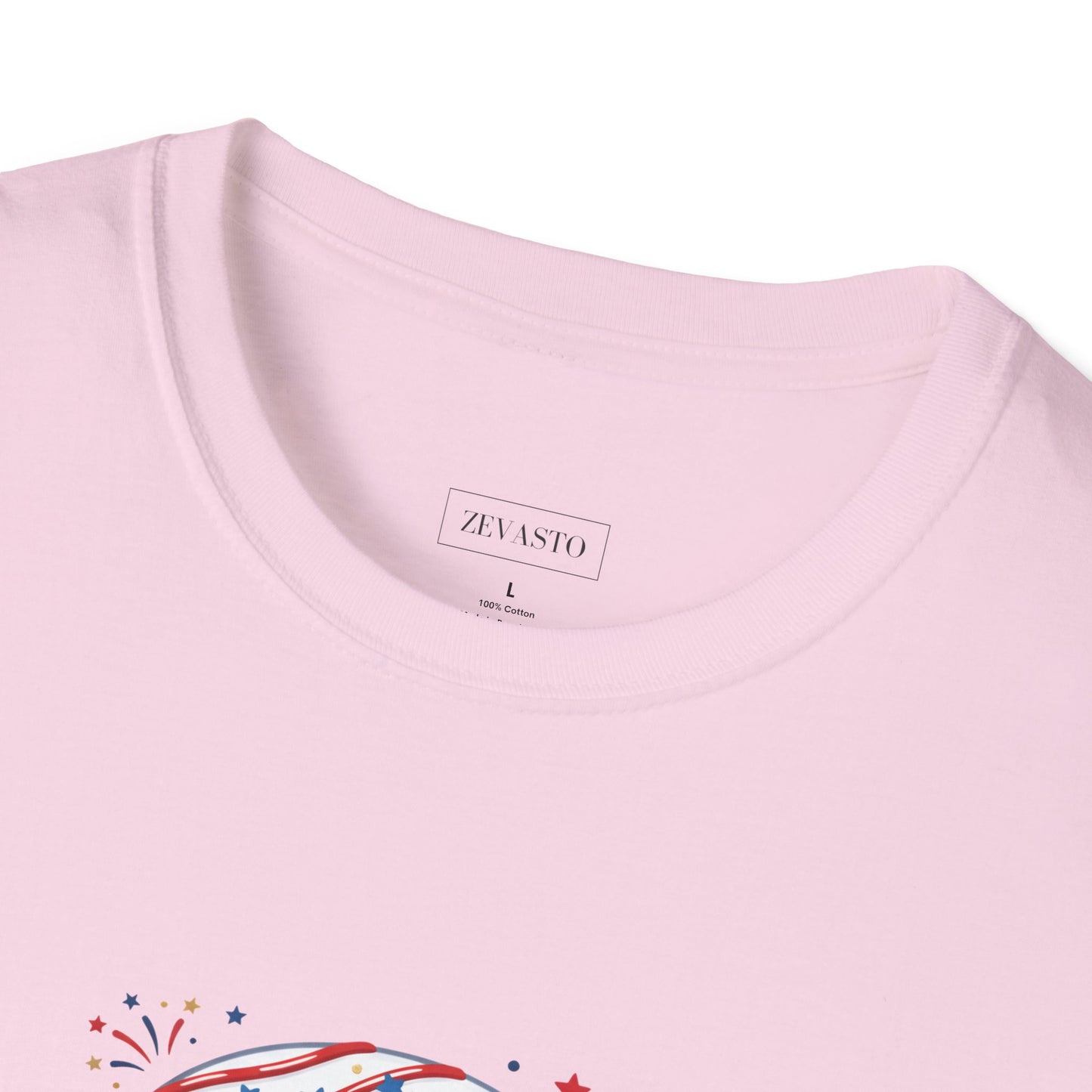 Donut Mess With Freedom T-Shirt — Patriotic Donut Stack 4th of July Tee