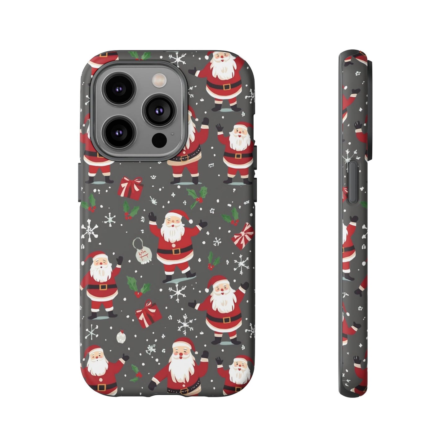 Christmas Phone Case, Festive Santa Phone Case for Iphone 17, 16, 15, 14, 13, 12, 11 & Samsung