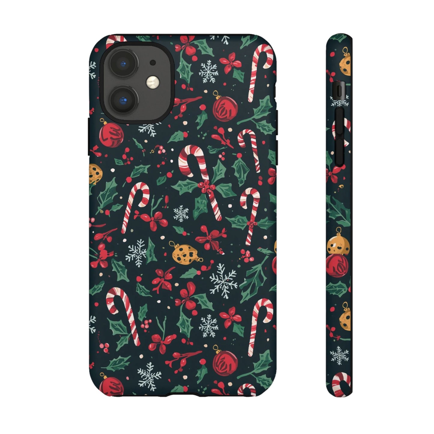 Christmas Themed Phone Case, Festive Phone Case for Iphone 17, 16, 15, 14, 13 & Samsung