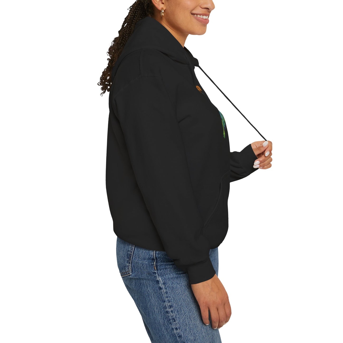 Zombie Themed Unisex Hoodie, Cozy Halloween Sweatshirt, Spooky Season Apparel