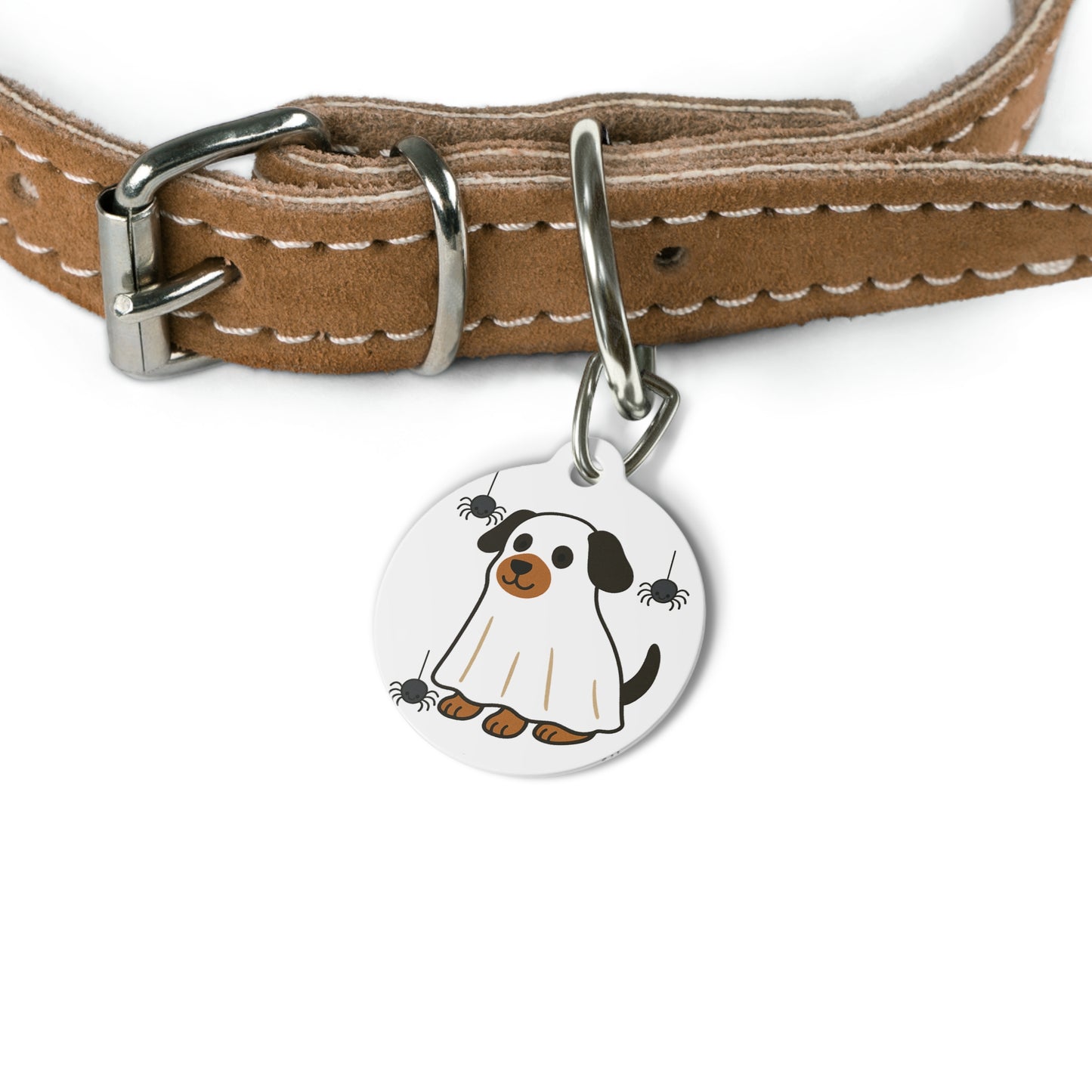 Cute Halloween Pet Tag, Funny Dog ID Tag, Gifts for Pet Lovers