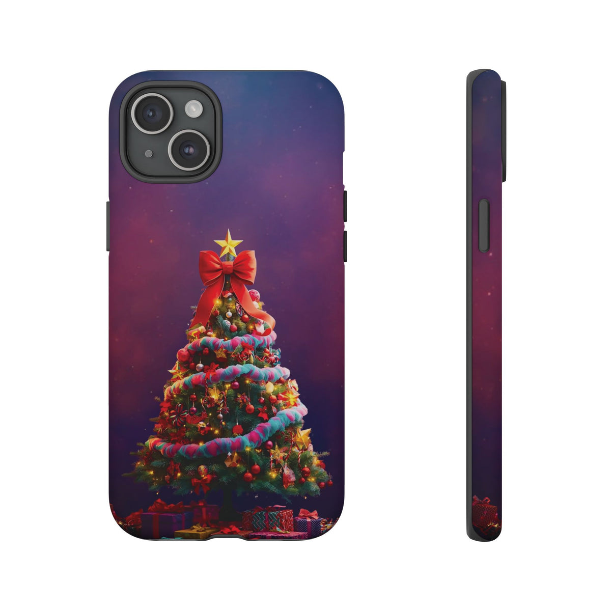 Christmas Tree Phone Case - Festive Holiday Accessory For Iphone & Samsung