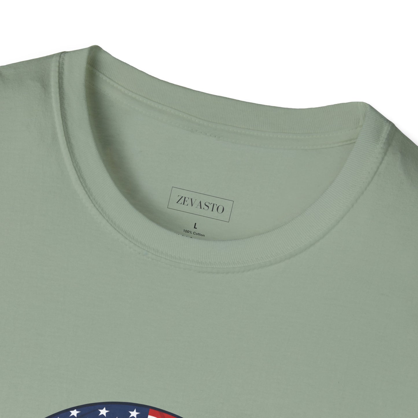 Patriotic Parachuting Raccoon T-Shirt — "Celebrating 250 Years"