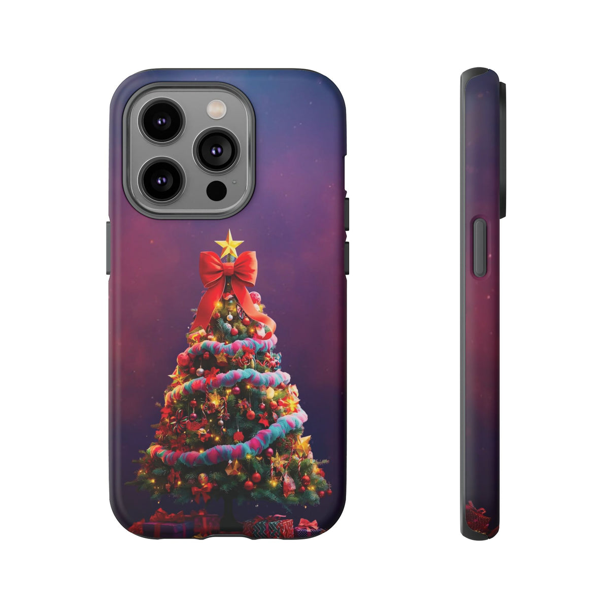 Christmas Tree Phone Case - Festive Holiday Accessory For Iphone & Samsung