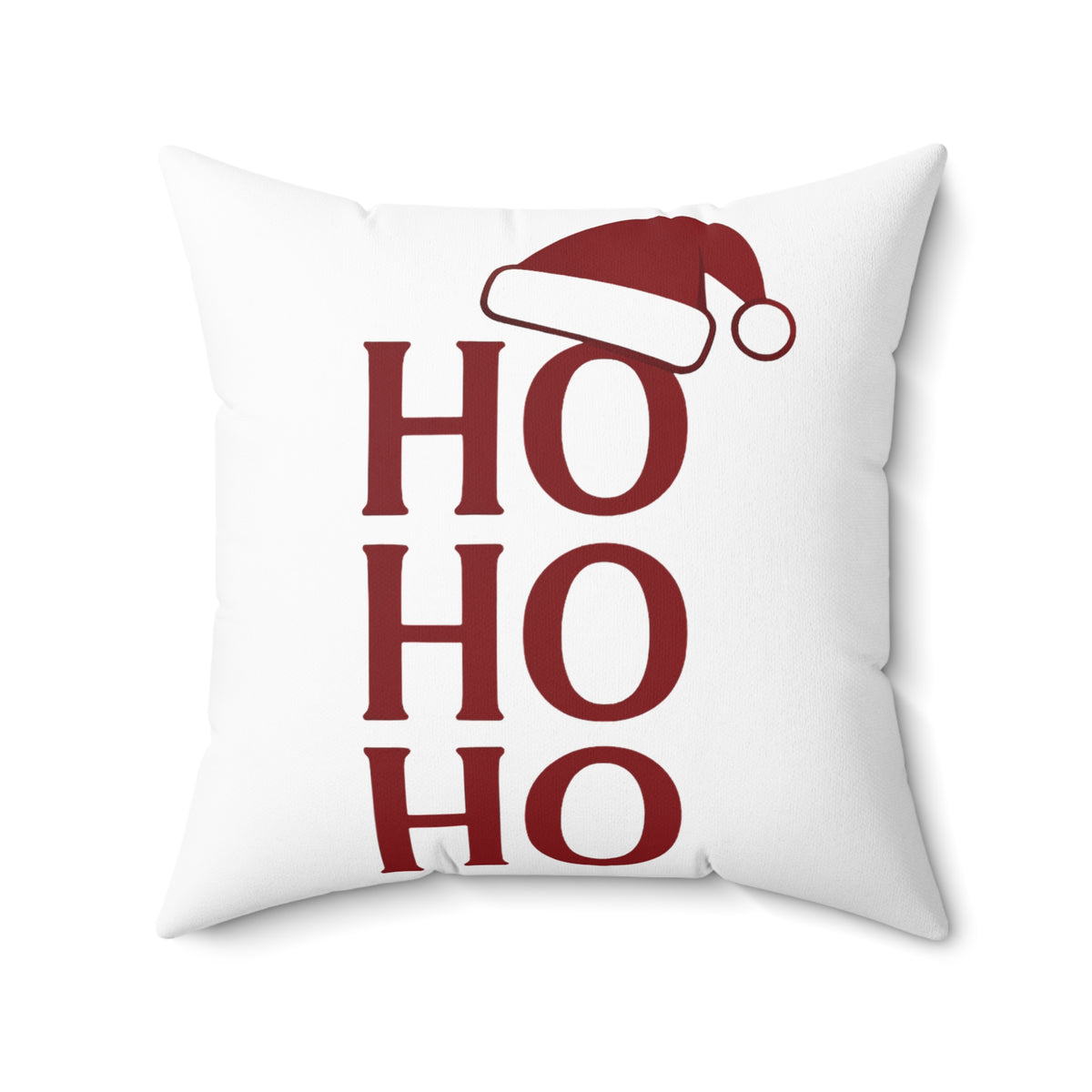Ho Ho Ho Christmas Pillow — Festive Holiday Throw Pillow