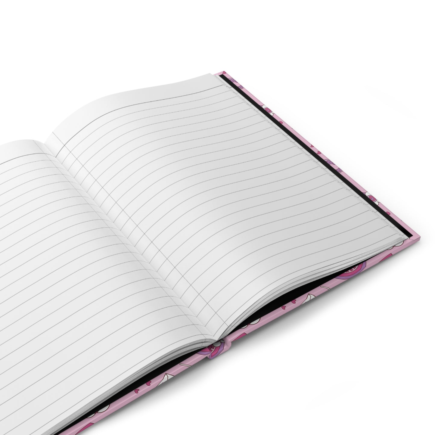 Hardcover Journal with Cute Lovely Characters, Gift for Book Lovers, Birthdays