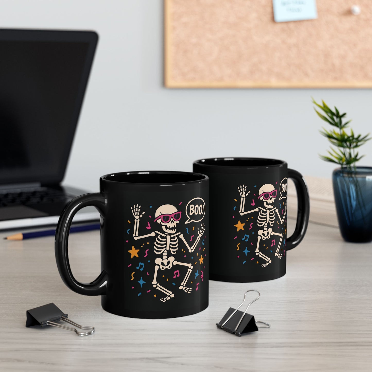 Halloween Skeleton Mug | Spooky Coffee Cup for Halloween Lovers