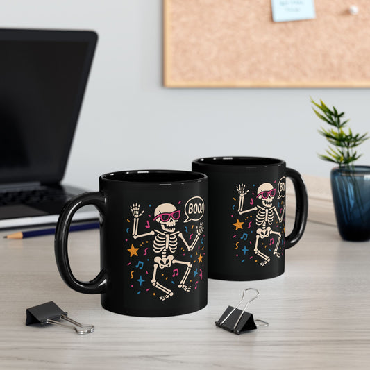 Halloween Skeleton Mug | Spooky Coffee Cup for Halloween Lovers