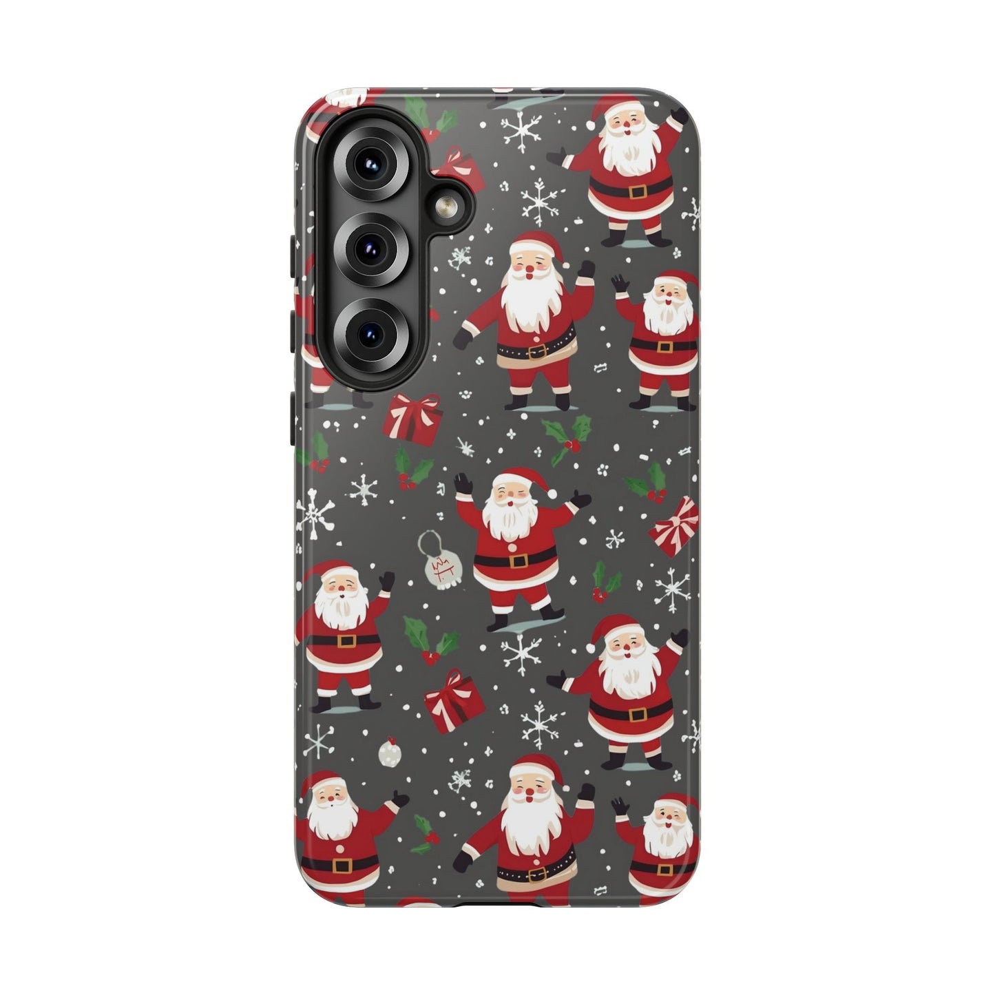 Christmas Phone Case, Festive Santa Phone Case for Iphone 17, 16, 15, 14, 13, 12, 11 & Samsung