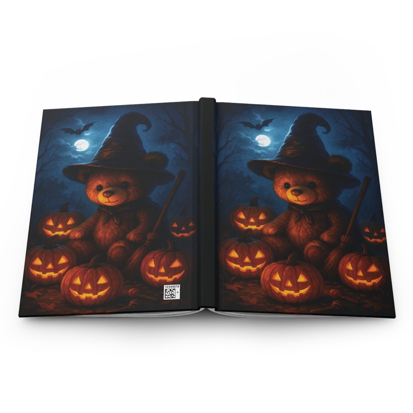 Halloween Teddy Bear Hardcover Journal