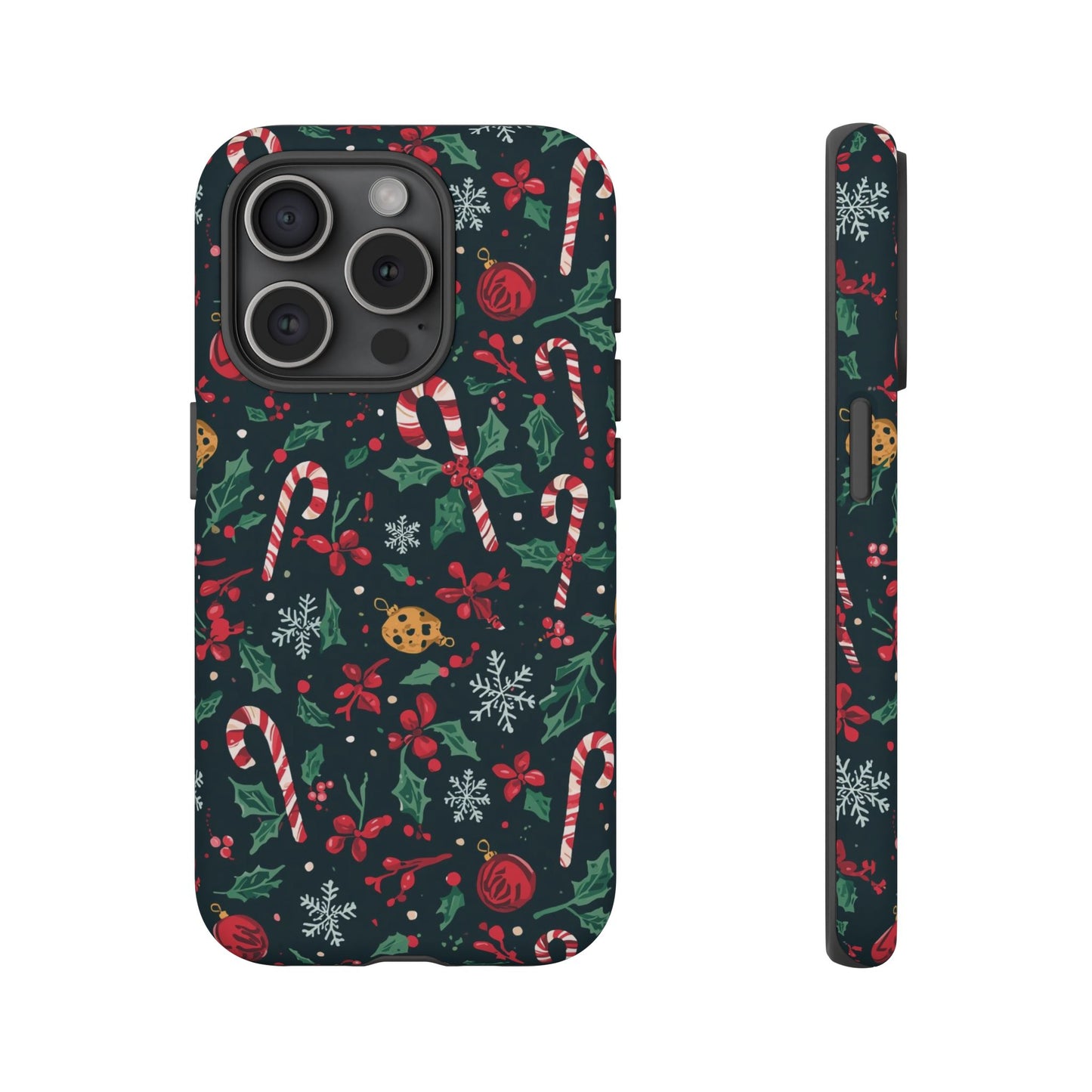 Christmas Themed Phone Case, Festive Phone Case for Iphone 17, 16, 15, 14, 13 & Samsung