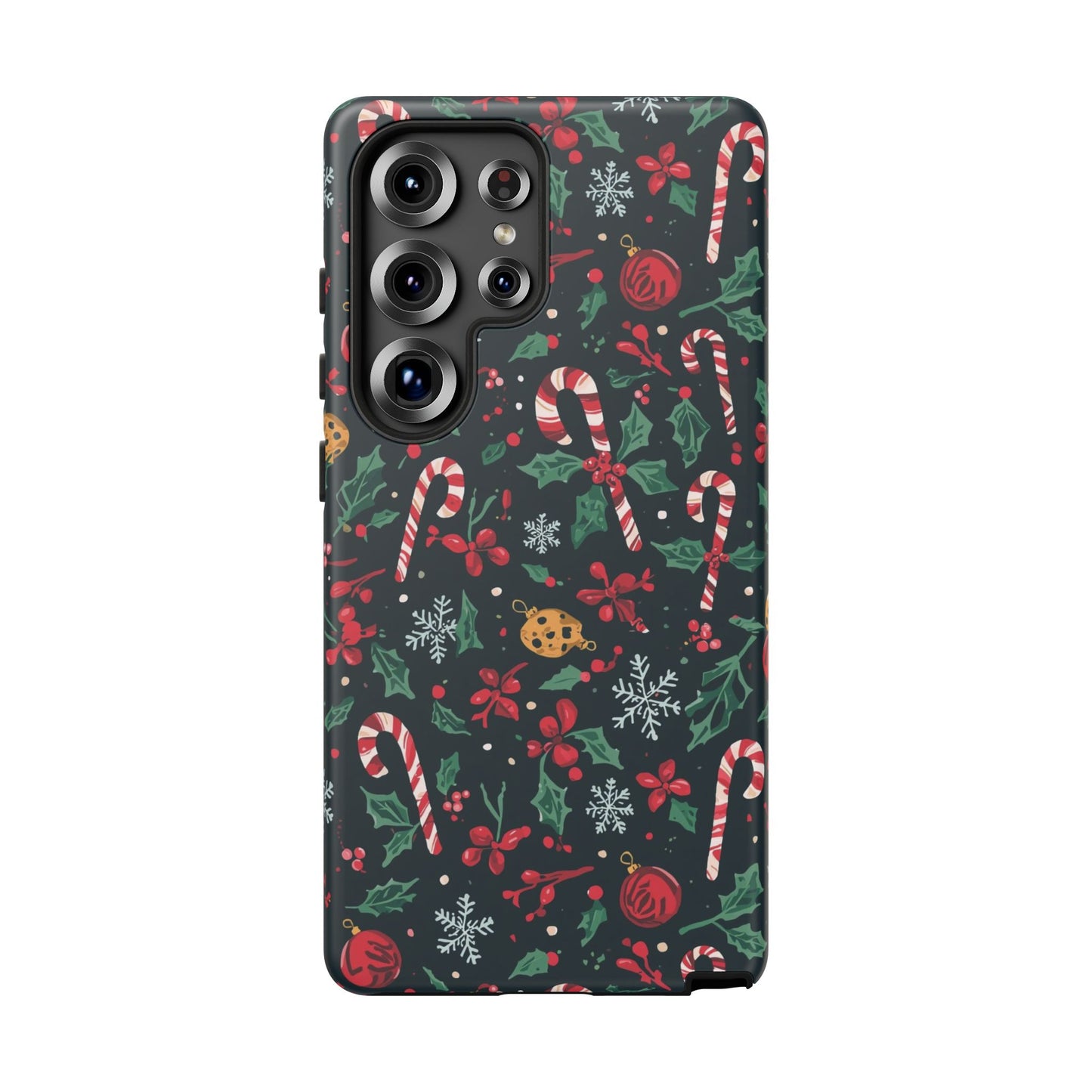 Christmas Themed Phone Case, Festive Phone Case for Iphone 17, 16, 15, 14, 13 & Samsung