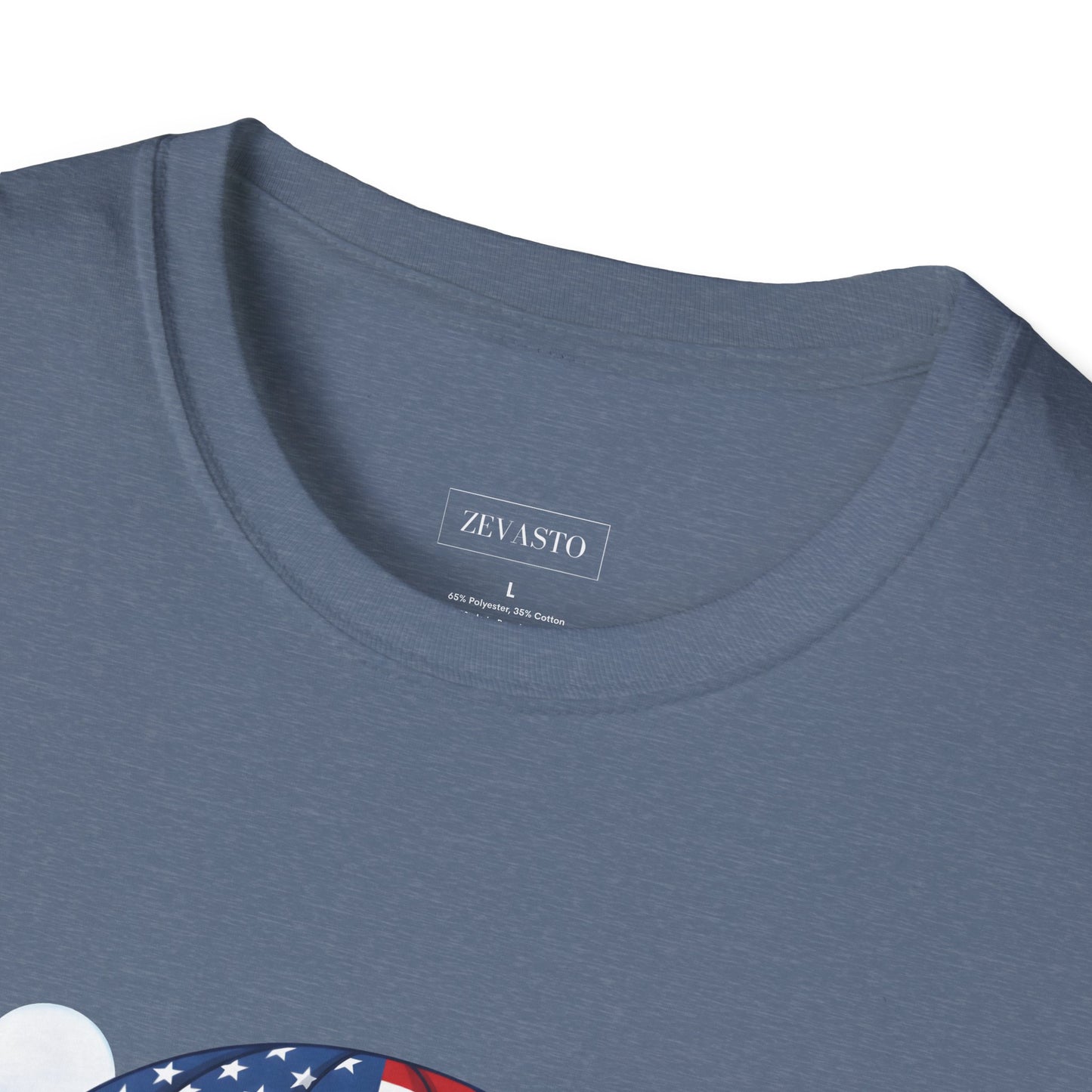 Patriotic Cat Parachute T-Shirt — "Celebrating 250 Years" 4th of July Tee