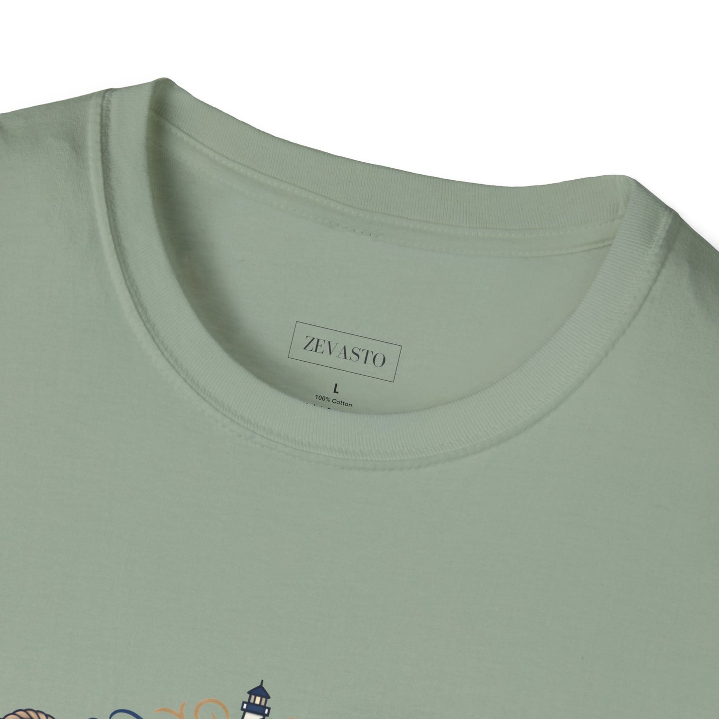 Coastal & Free Seagull T-Shirt — Patriotic 4th of July Tee